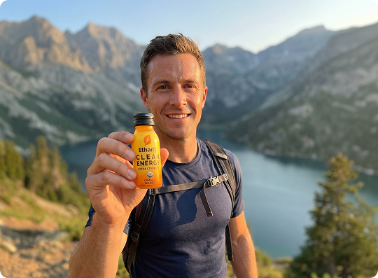 Ethan's Clean Energy Shot — lifestyle
