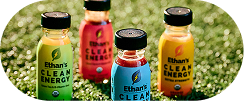 Ethan's clean energy bottles lineup